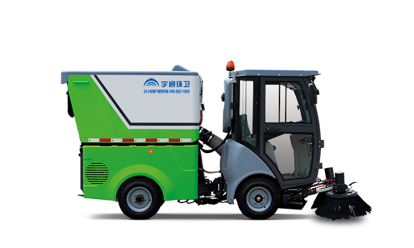 純電動自卸式掃路機-2t